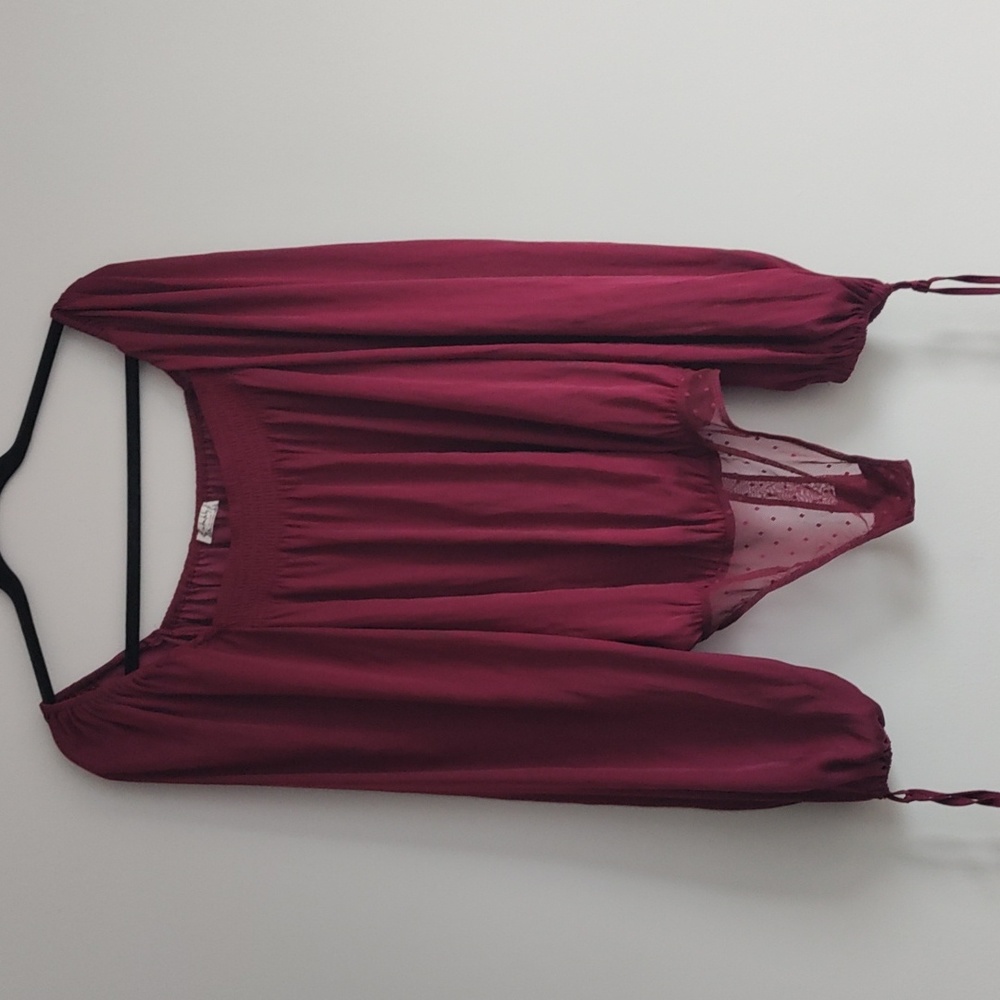 Free People Flowy Bodysuit